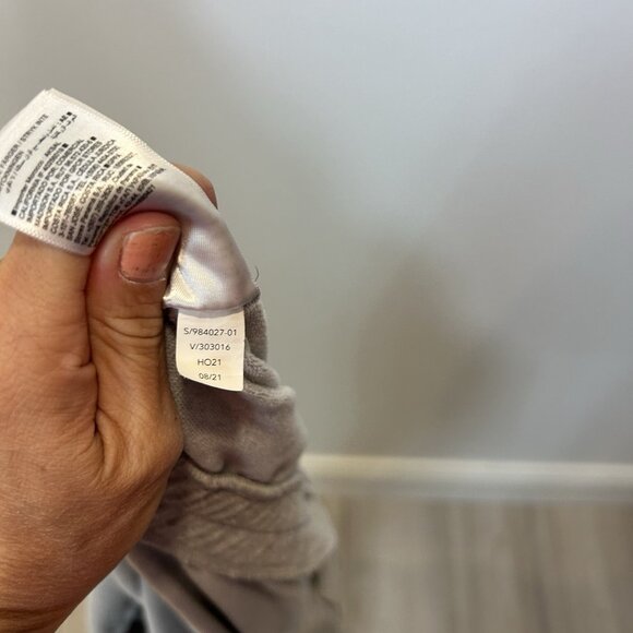 Athleta Girl Jumpsuit XL 14 Gray Hooded One of a Kind #984027 Comfort - Picture 8 of 8